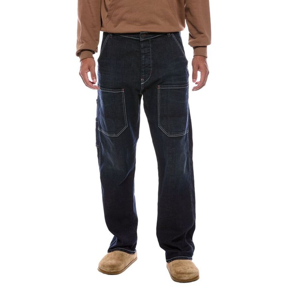 Diesel Mens Pocket Straight Jean, Blue